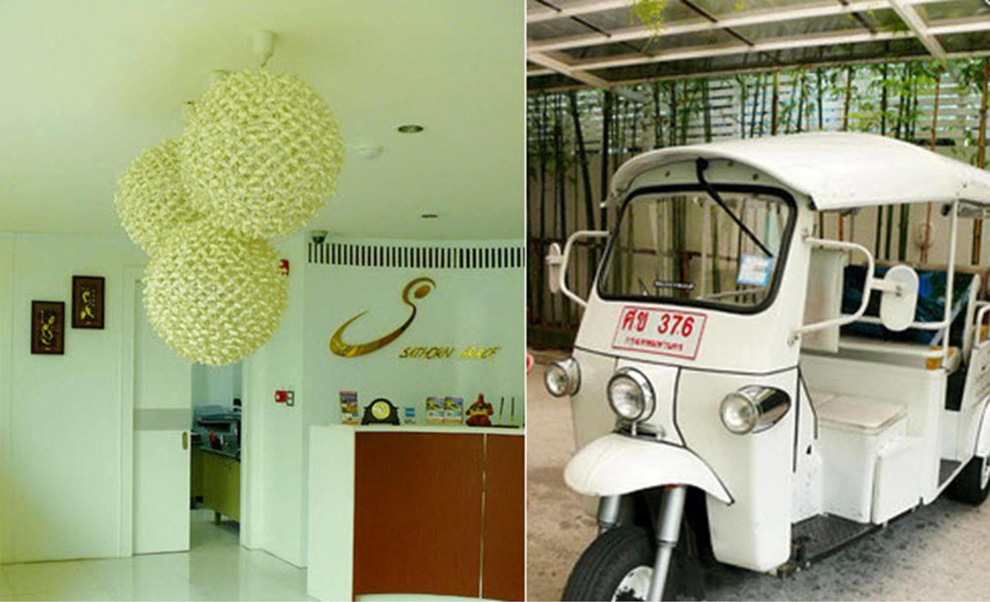 สาทร เกรซ เซอร์วิส เรสซิเดนซ์ Aparthotel กรุงเทพมหานคร ภายนอก รูปภาพ